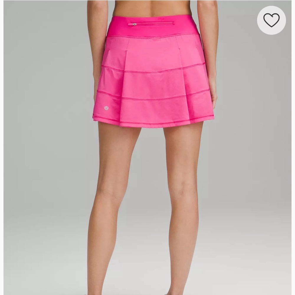 Lululemon sonic pink size 6 tall skirt